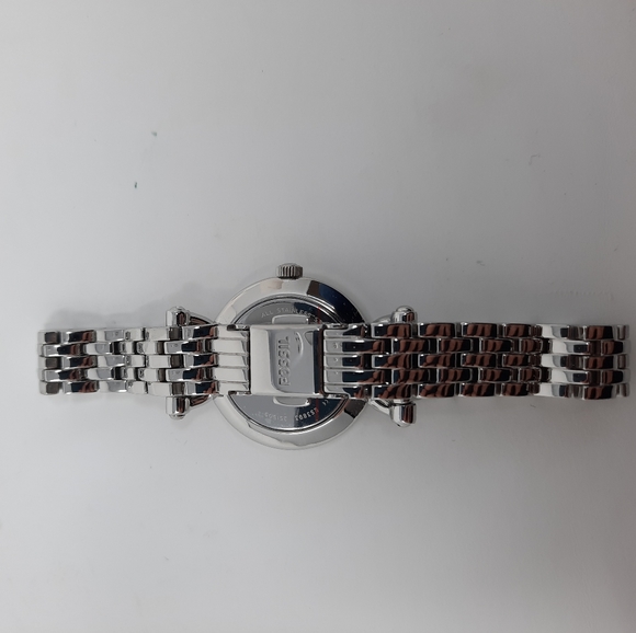 Women Fossil Riley Crystallized Glitz Watch ES3893 - Picture 4 of 8